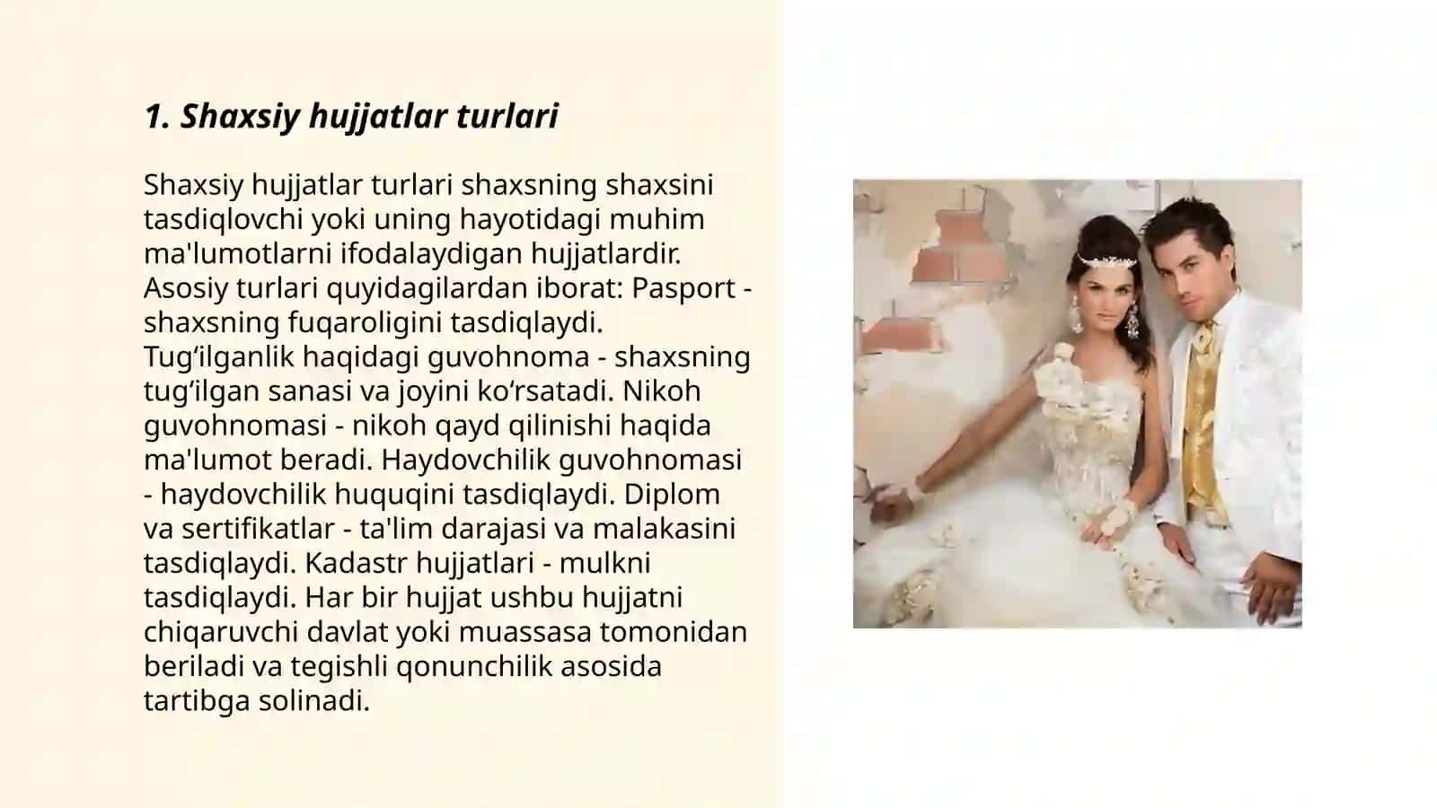 Shaxsiy hujjatlar yig‘ma jildi 3