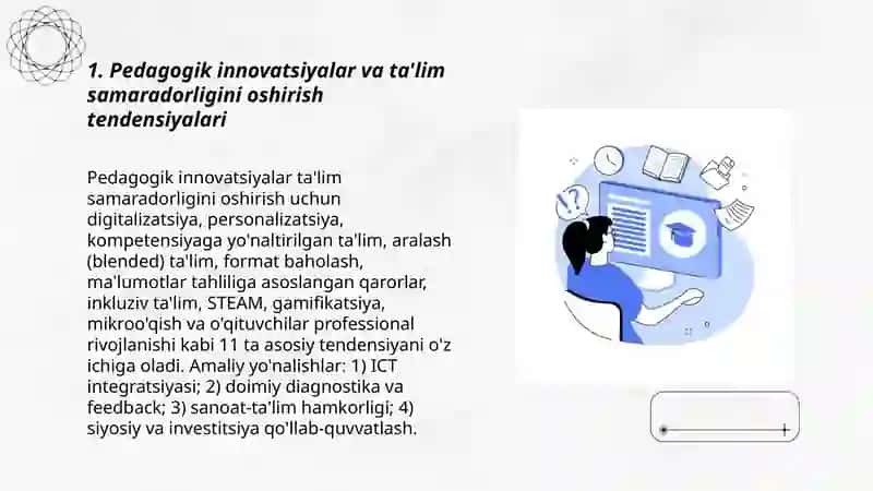 Innovatsion pedagogik istiqbollari va rivojlanish tendensiyalari 3