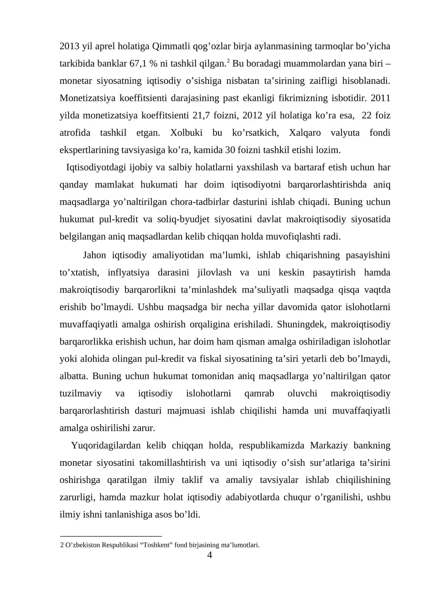 OCHIQ IQTISODIYOTDA PUL-KREDIT SIYOSATI 3