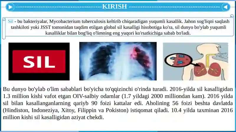 Sil, sifilis etiologiyasi, patogenezi va morfologiyasi. Immun tizimi kasalliklari: Immunitet buzilis 3