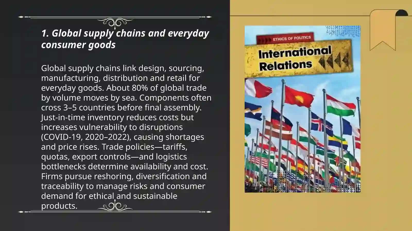 International Relations in everyday life 3