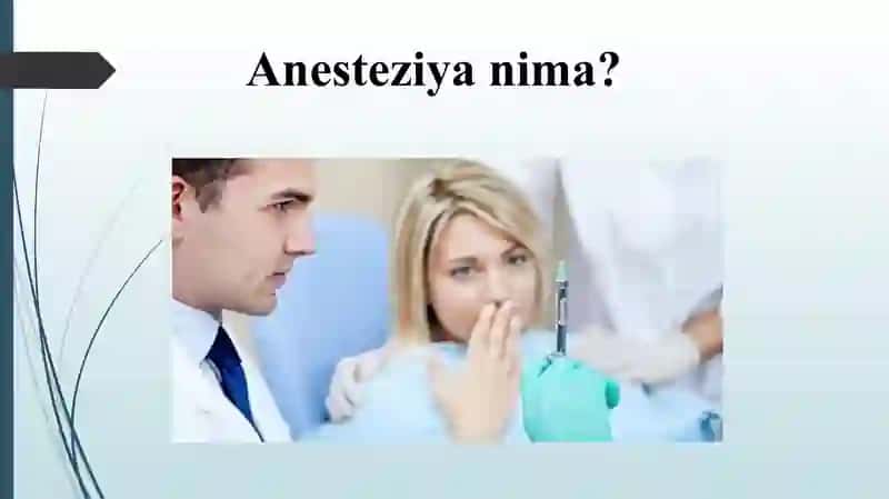 Anesteziya haqida ma’lumot 3