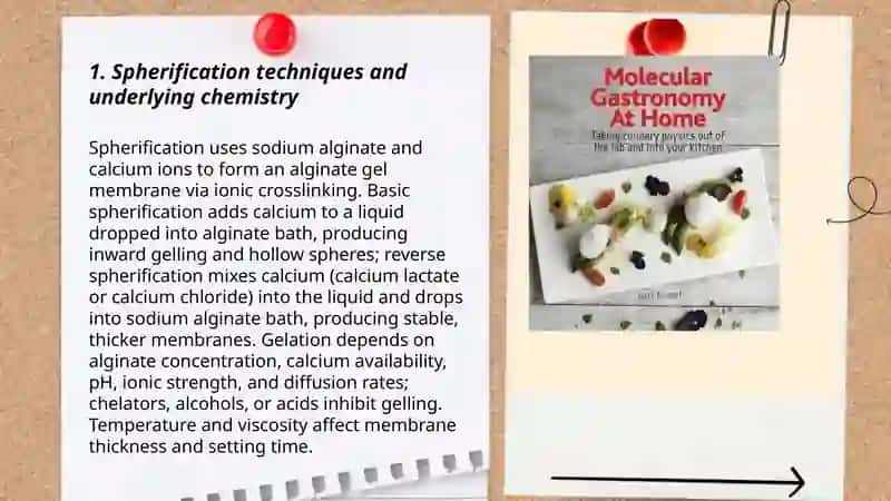 Spherification Chemistry 3
