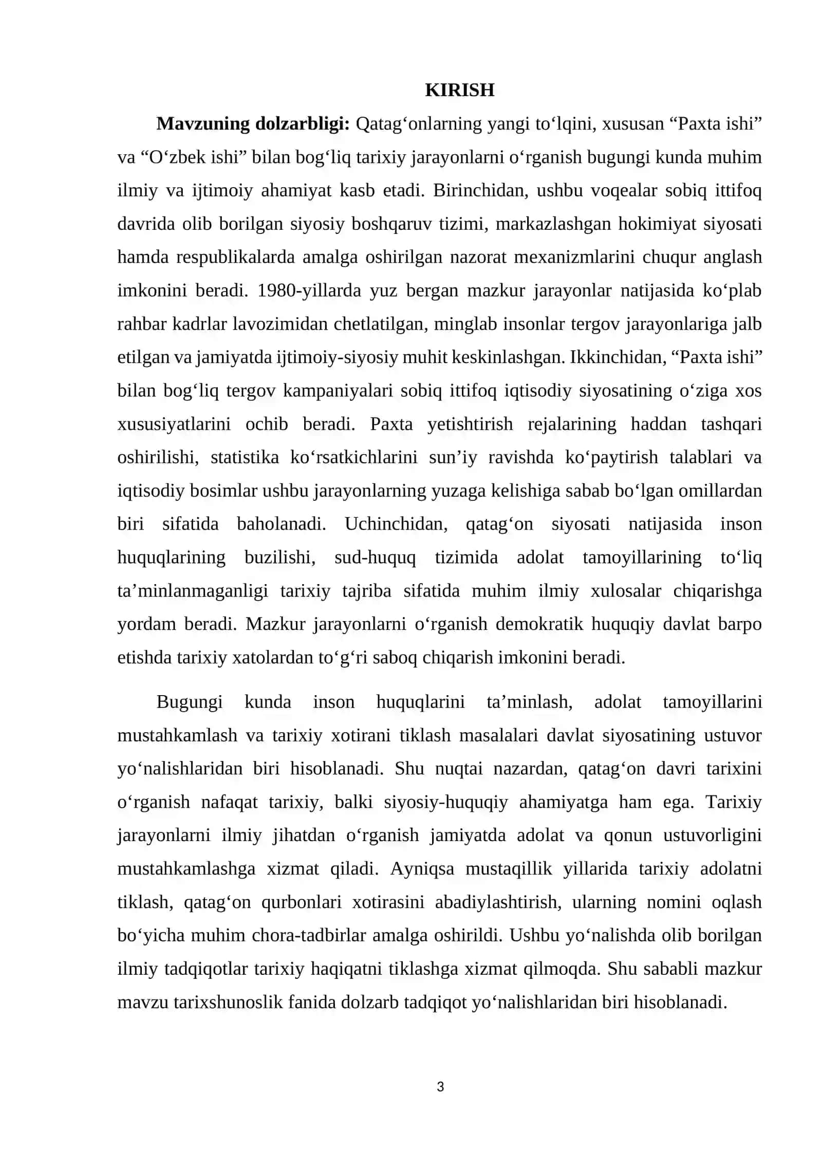 Qatag'onlarning yangi to'lqini "Paxta ishi, "Oʻzbek ishi" va boshqa soxta ayblovlar 3