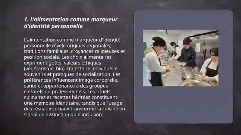 La culture culinaire et son rôle dans la vie personnelle 3