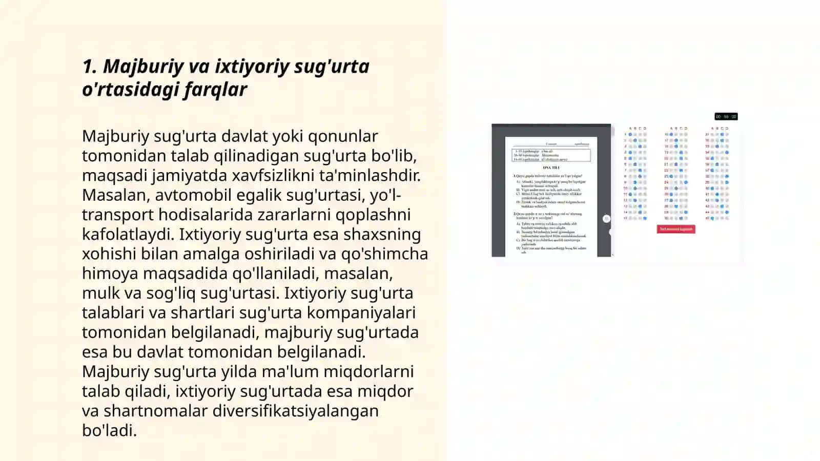 Majburiy va ixtiyoriy suĝurta turlari 3
