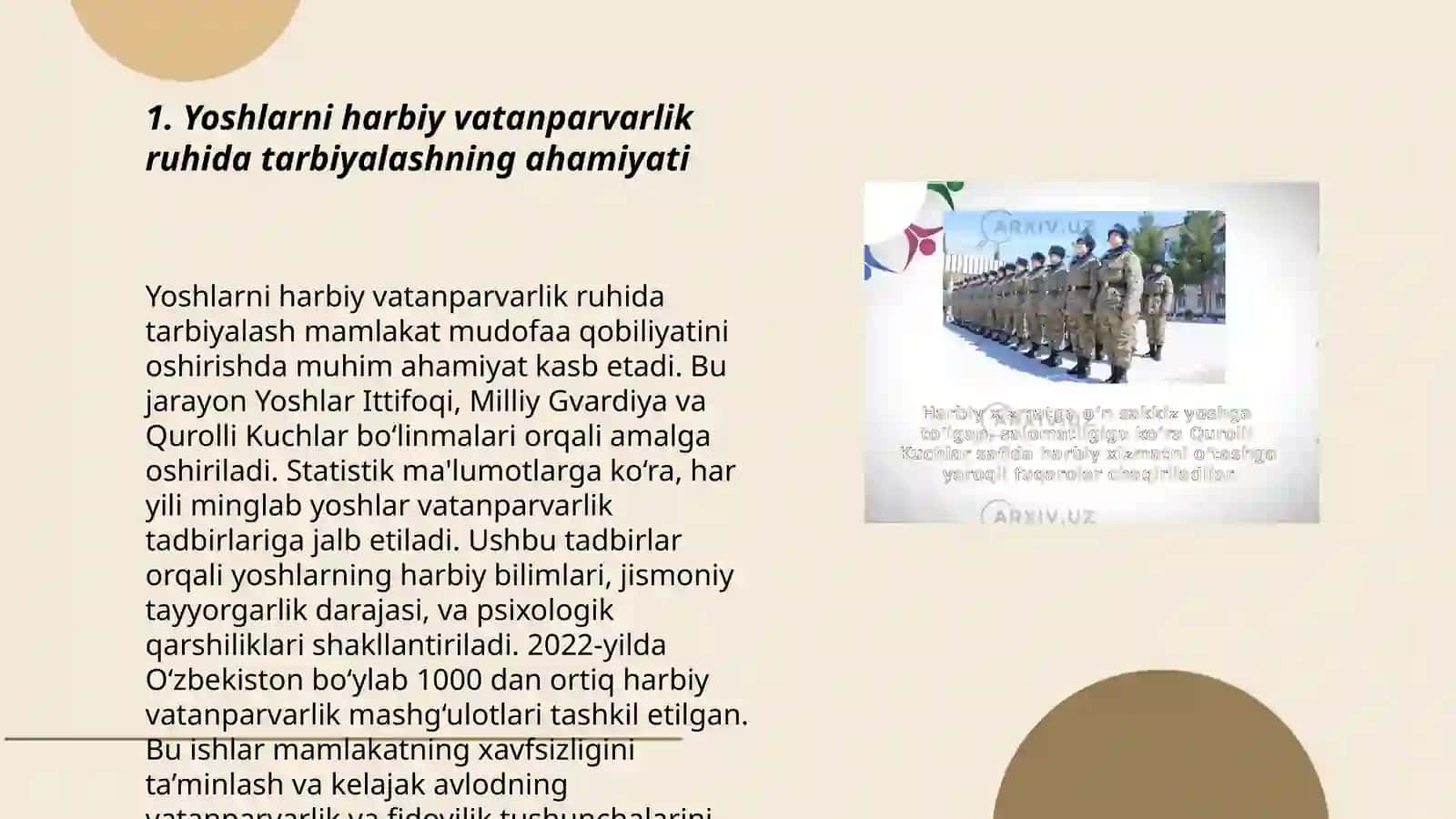 Yoshlarni harbiy vatanparvarlik ruhida tarbiyalash 3