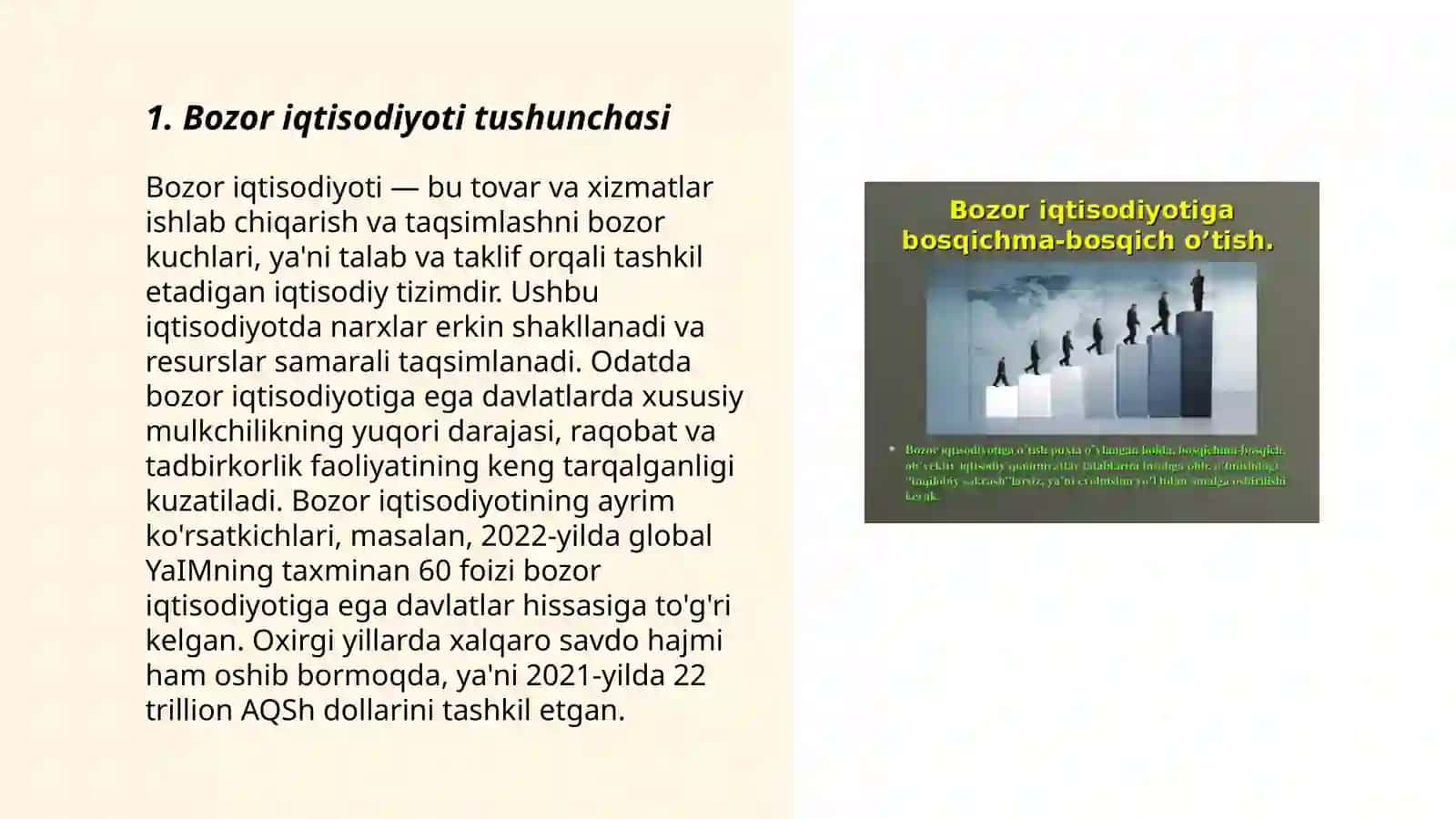 Bozor iqtisodiyoti modellari 3
