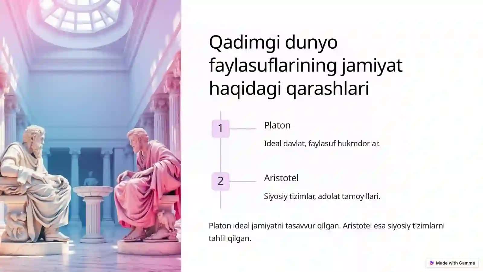Jamiyat falsafasi: mohiyat, rivojlanish bosqichlari va asosiy yo'nalishlar 3