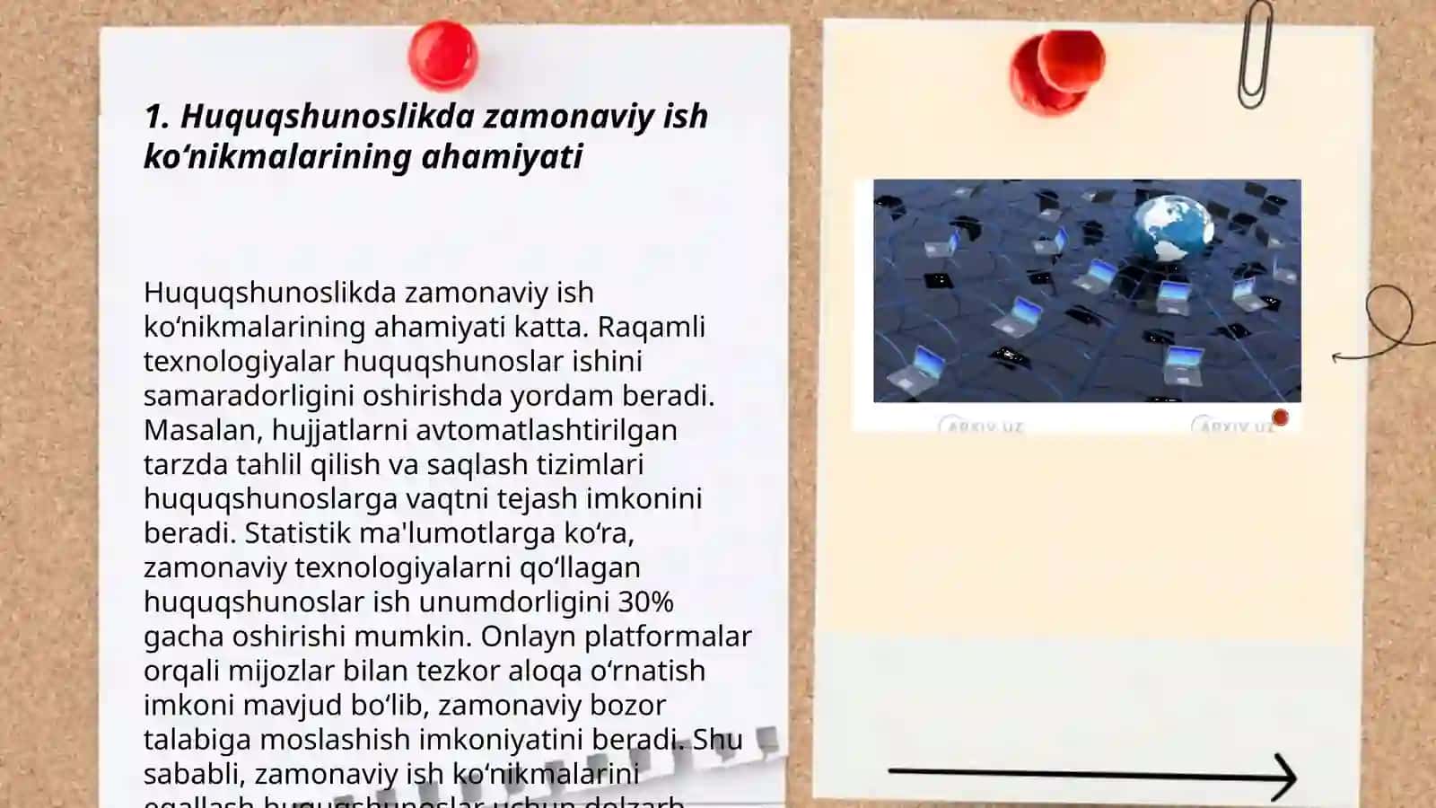 Huquqshunos mutaxassis shakllanishida zamonaviy ish ko’nikmalari va kompetansiya ro’li 3
