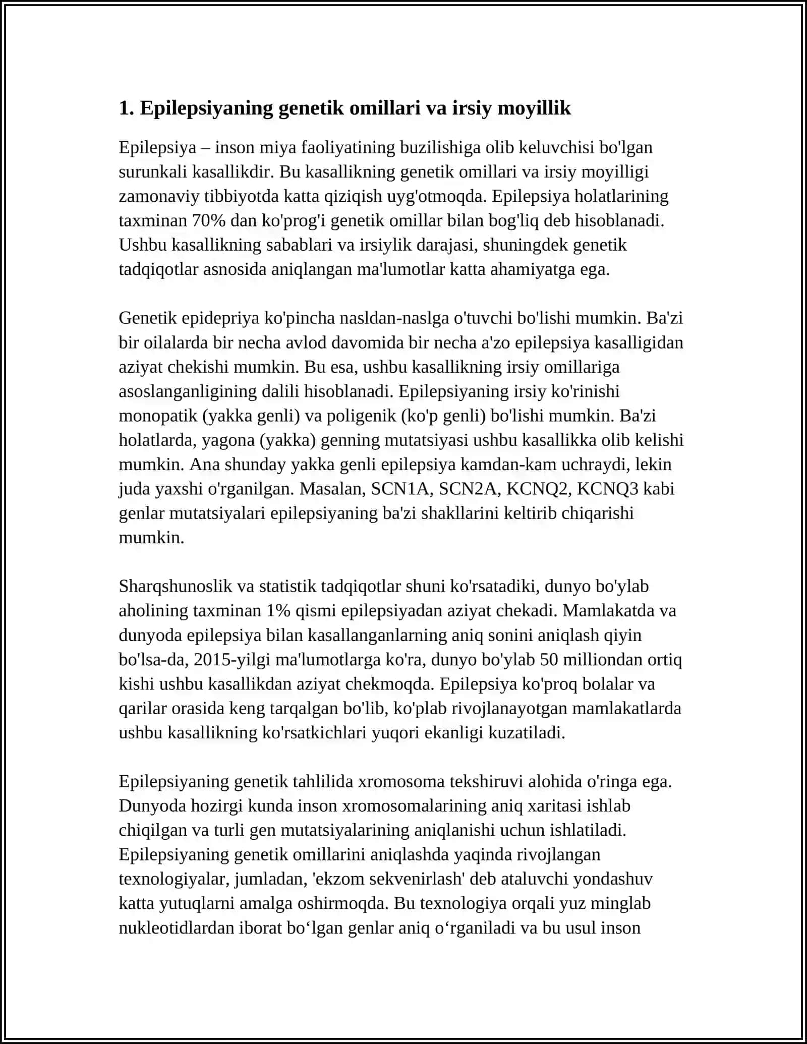 EPILEPSIYA KASALLIGINING KELIB CHIQISH SABABLARI VA ASORATLARI 3