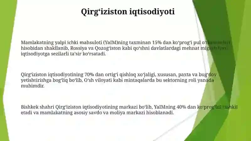 Qirgʻiziston Madaniyati va Tarixi 3