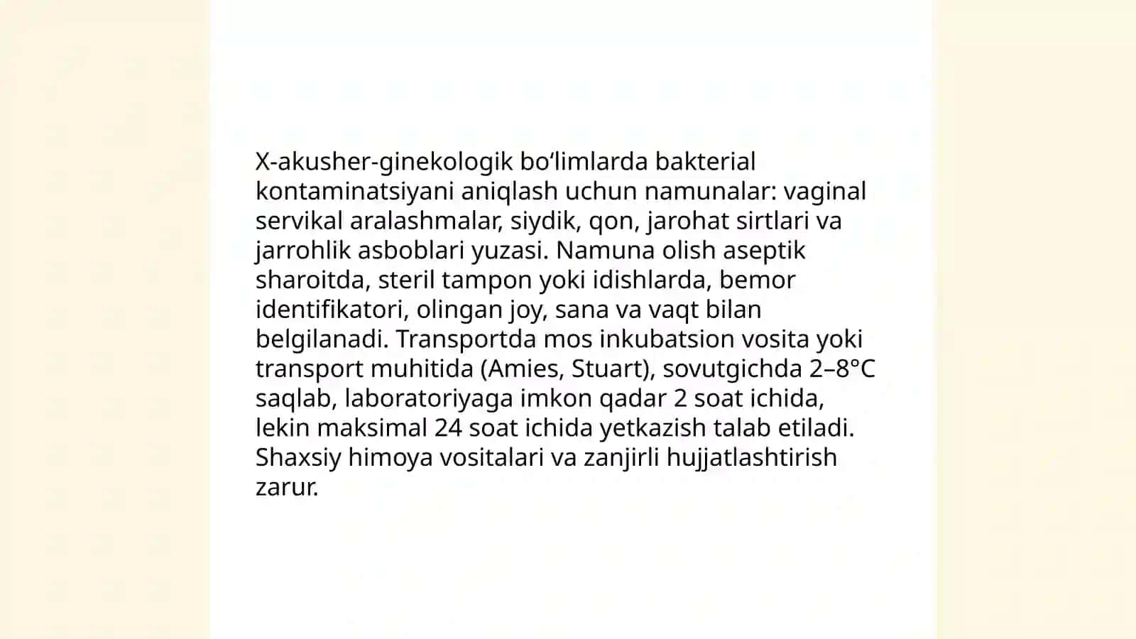 Biologik ashyoni bakterial kontaminasiyasini biokimyoviy usulda aniqlash 3