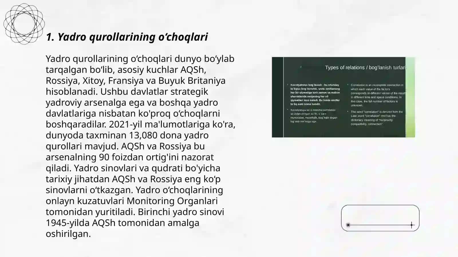 Yadroviy jarohatlanish oʻchoqlari va joylarning rasioktiv zararlanishi 3