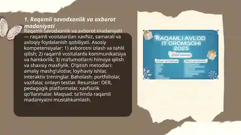 Raqamli savodxonlik va axborot madaniyati 3