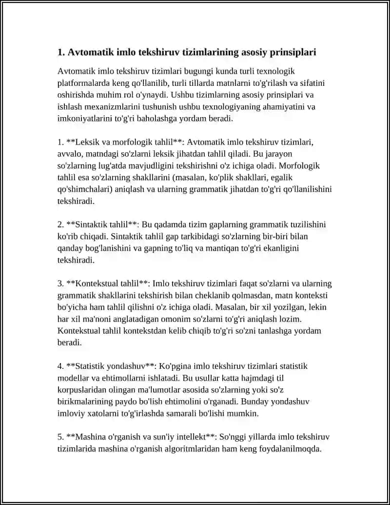 AXBOROT TEXNOLOGIYALAR YORDAMIDA IMLO VA USLUBIY XATOLARNI ANIQLASH 3