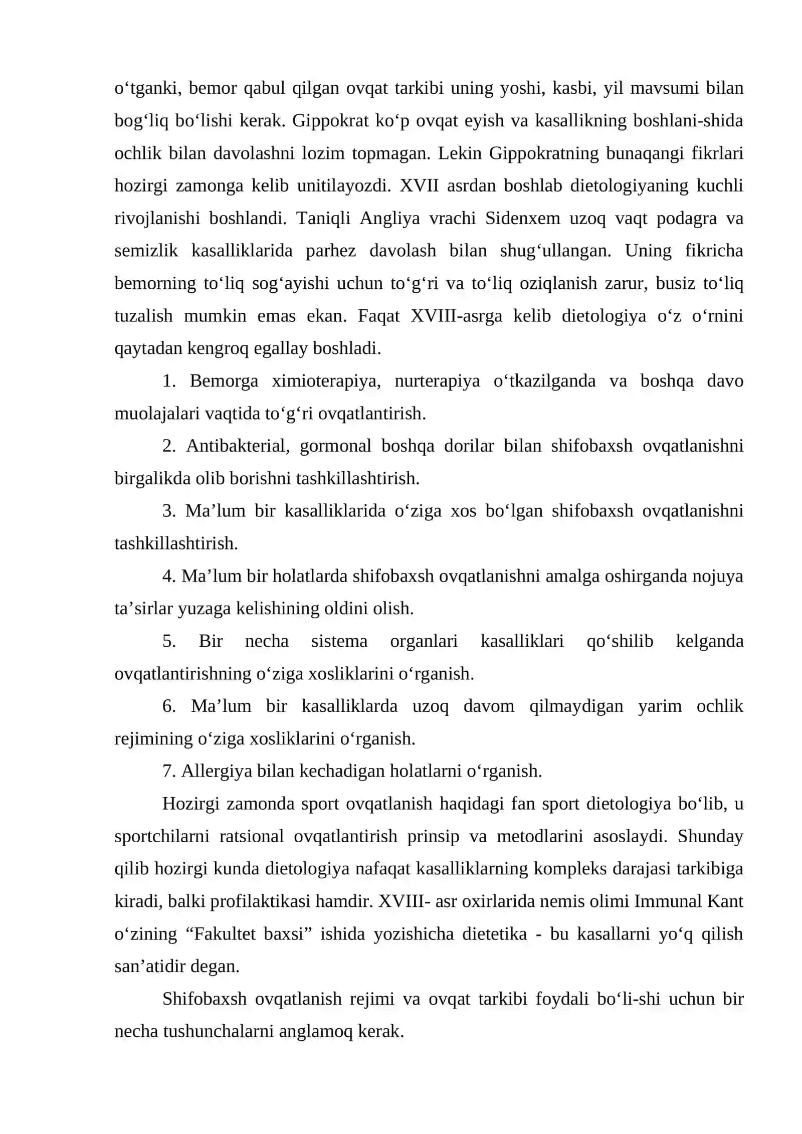 Sport turlarida sogʻlom ovqatlanishning oziga xos xususiyatlari 3