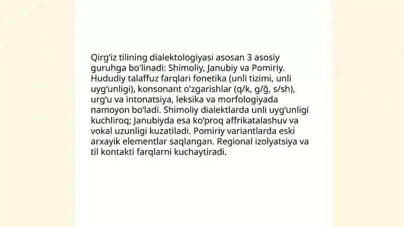 Qirgʻiz halqini lingvistik, antropologik, etnologik, etnografik, etnomadaniyati 3