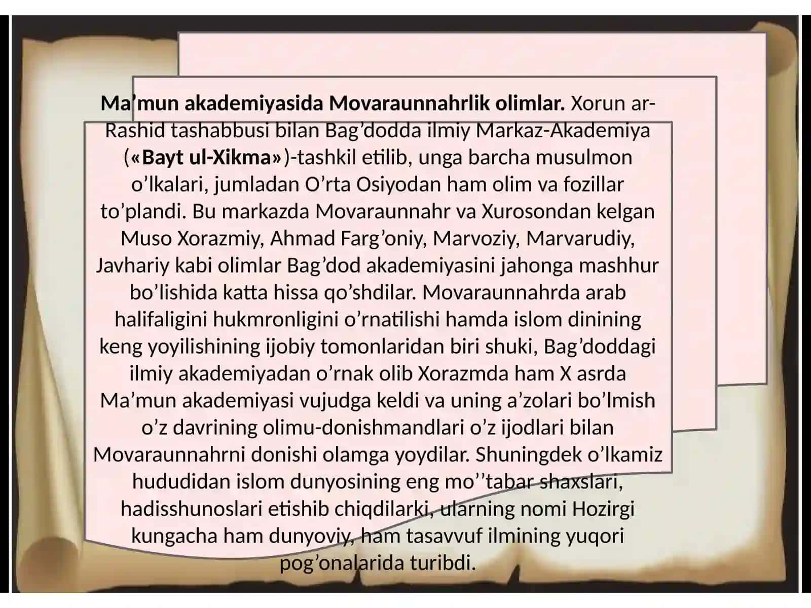 IX-XII asrlar o'zbek adabiyoti 3