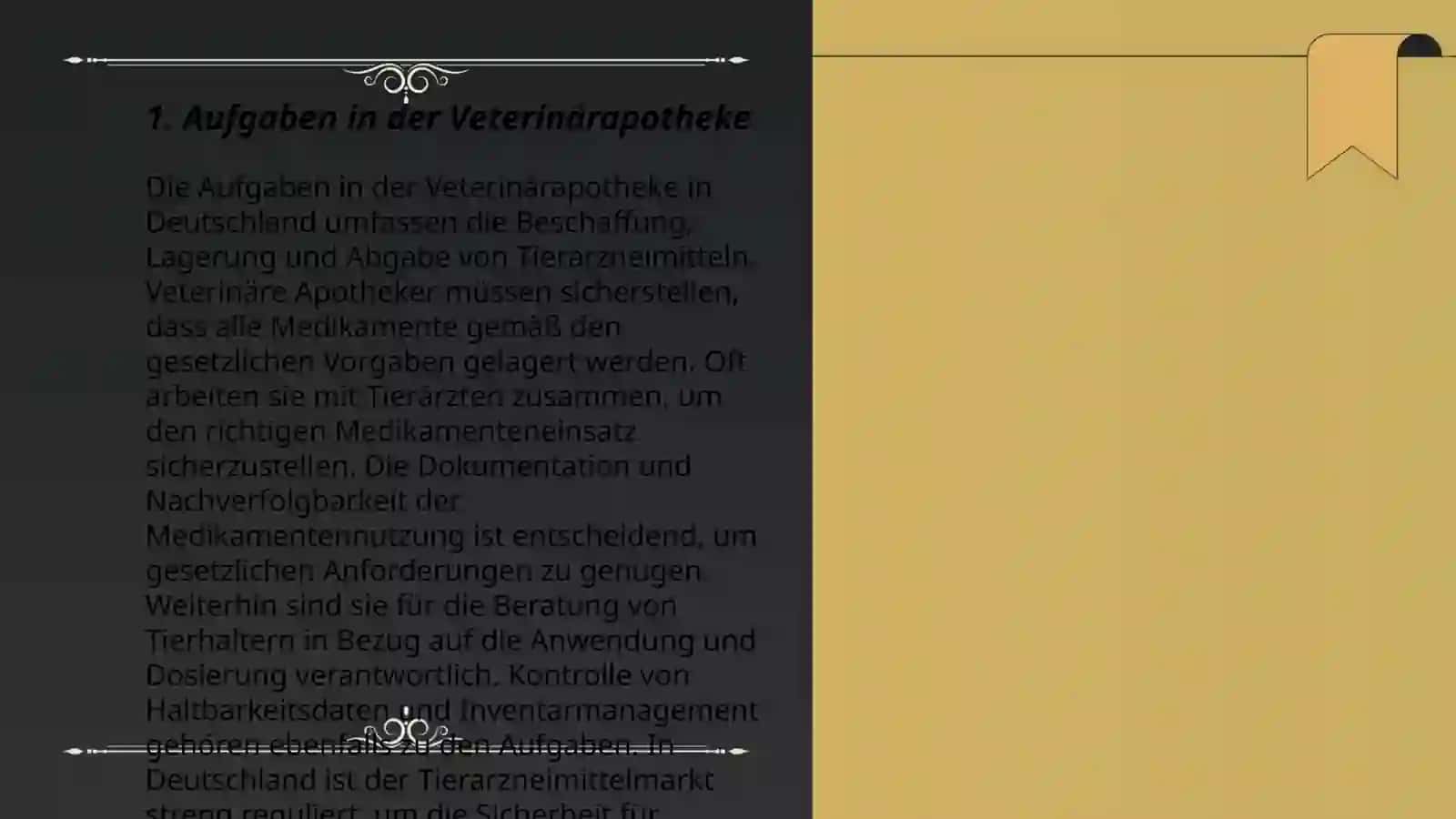 Tiermedizinische Versorgung 3