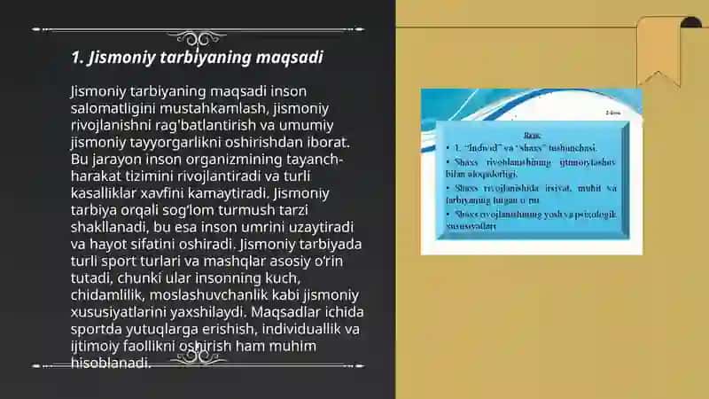 Jismoniy tarbiyaning asosiy tushunchalari va tamoyillari 3