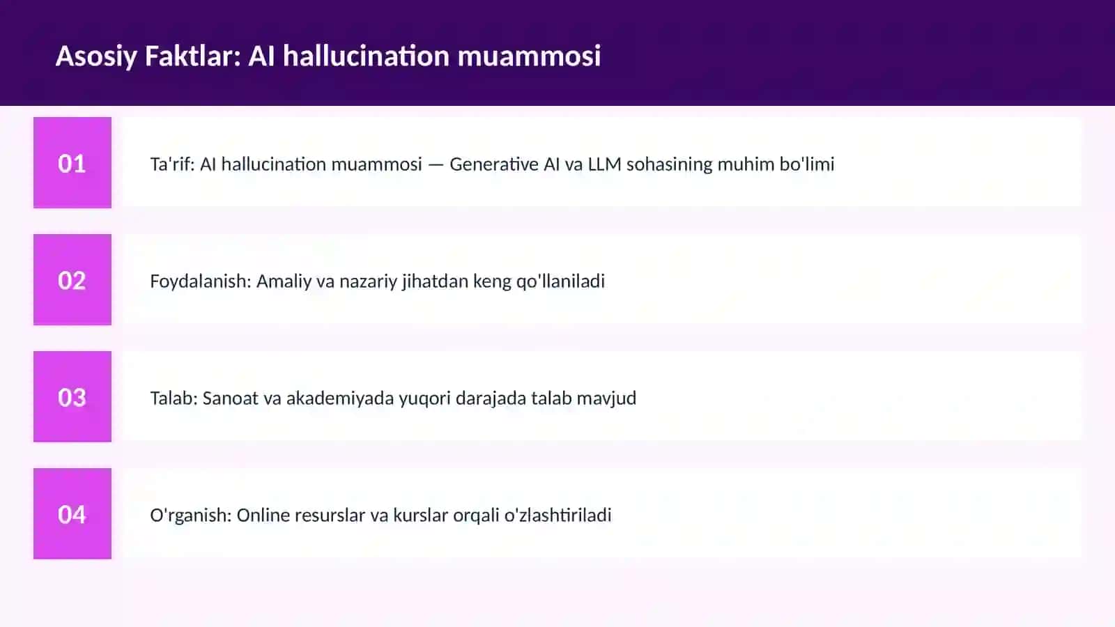 AI hallucination muammosi 3