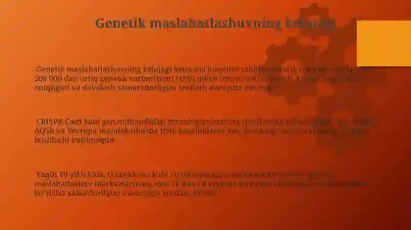 Tibbiy Genetik Maslahat 3