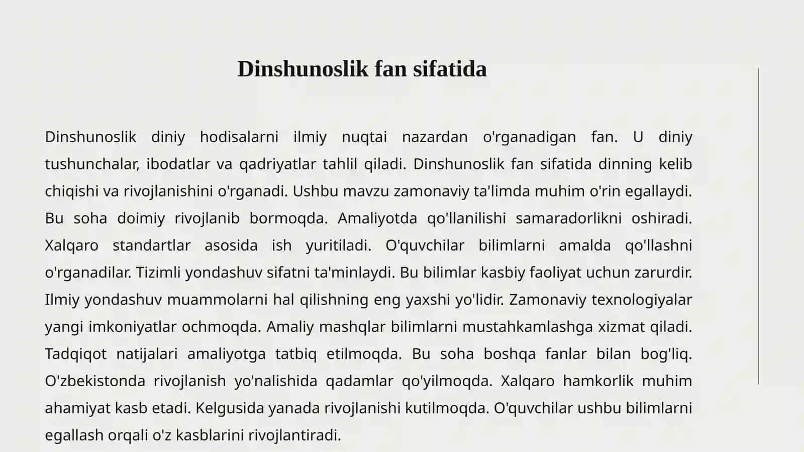 Din va dinshunoslik 3