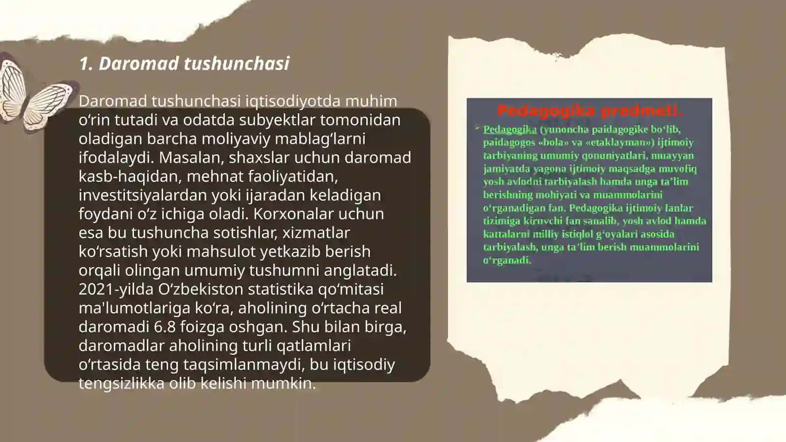 Daromad Mohiyati 3
