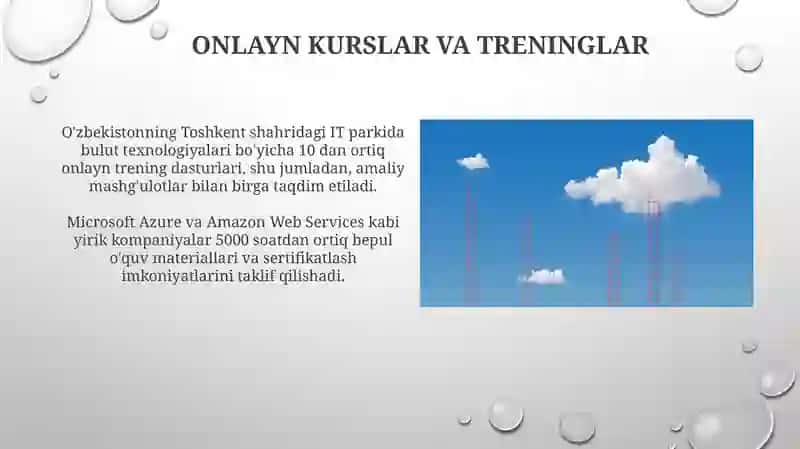 Bulut Texnologiyalari va Kasbiy Faollik 3