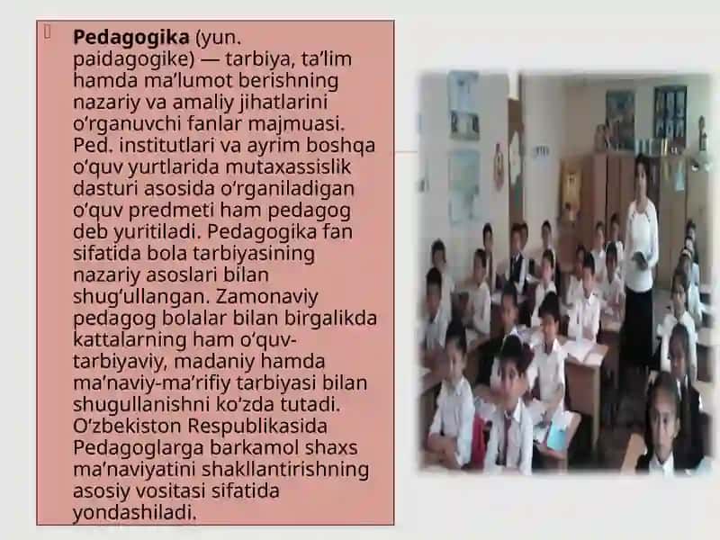 Pedagogikafanining maqsadlari va vazifalari 3