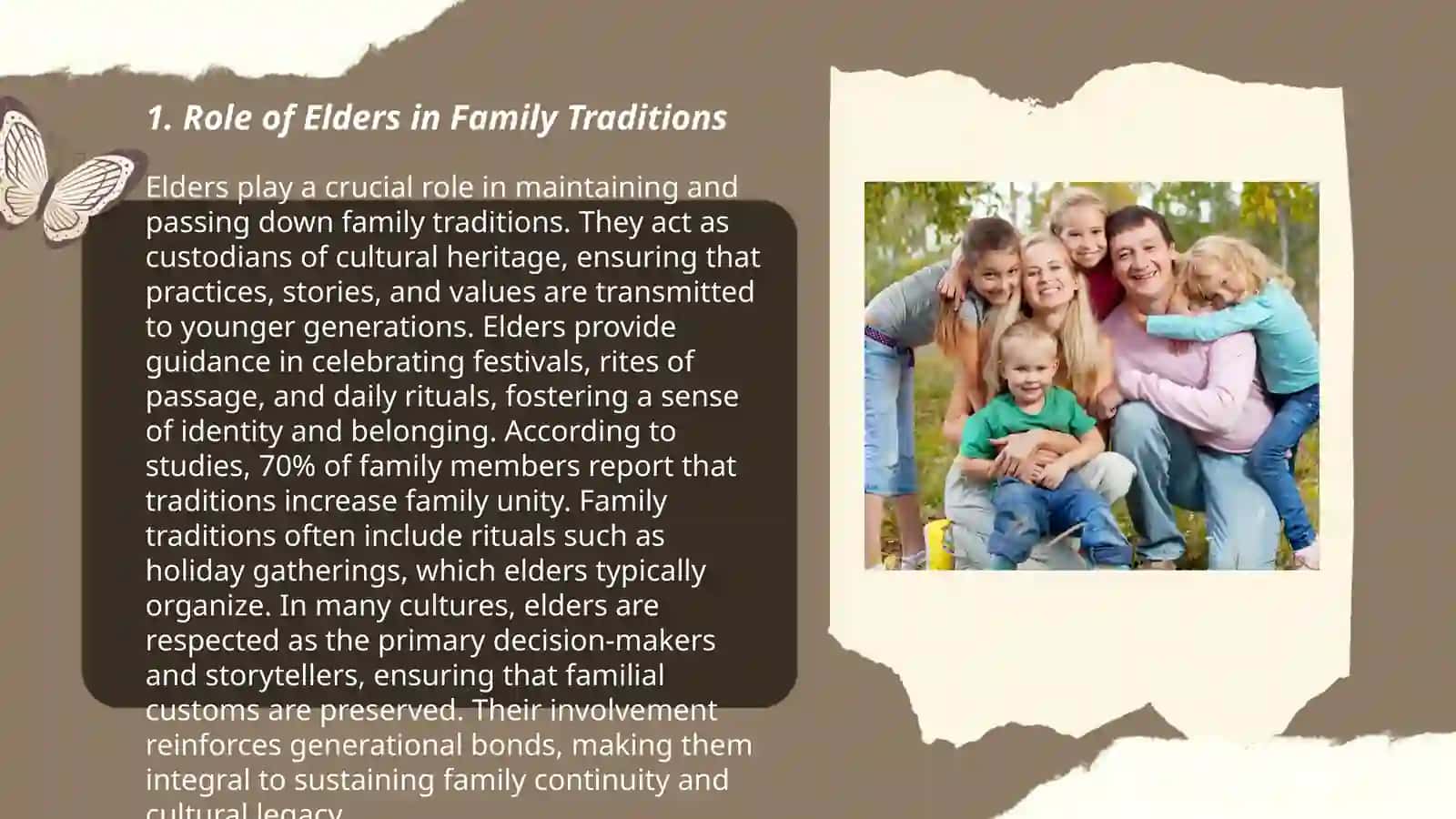 Family value and family traditions 3