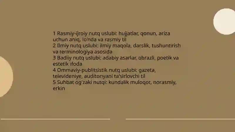 Nutq uslublari 3