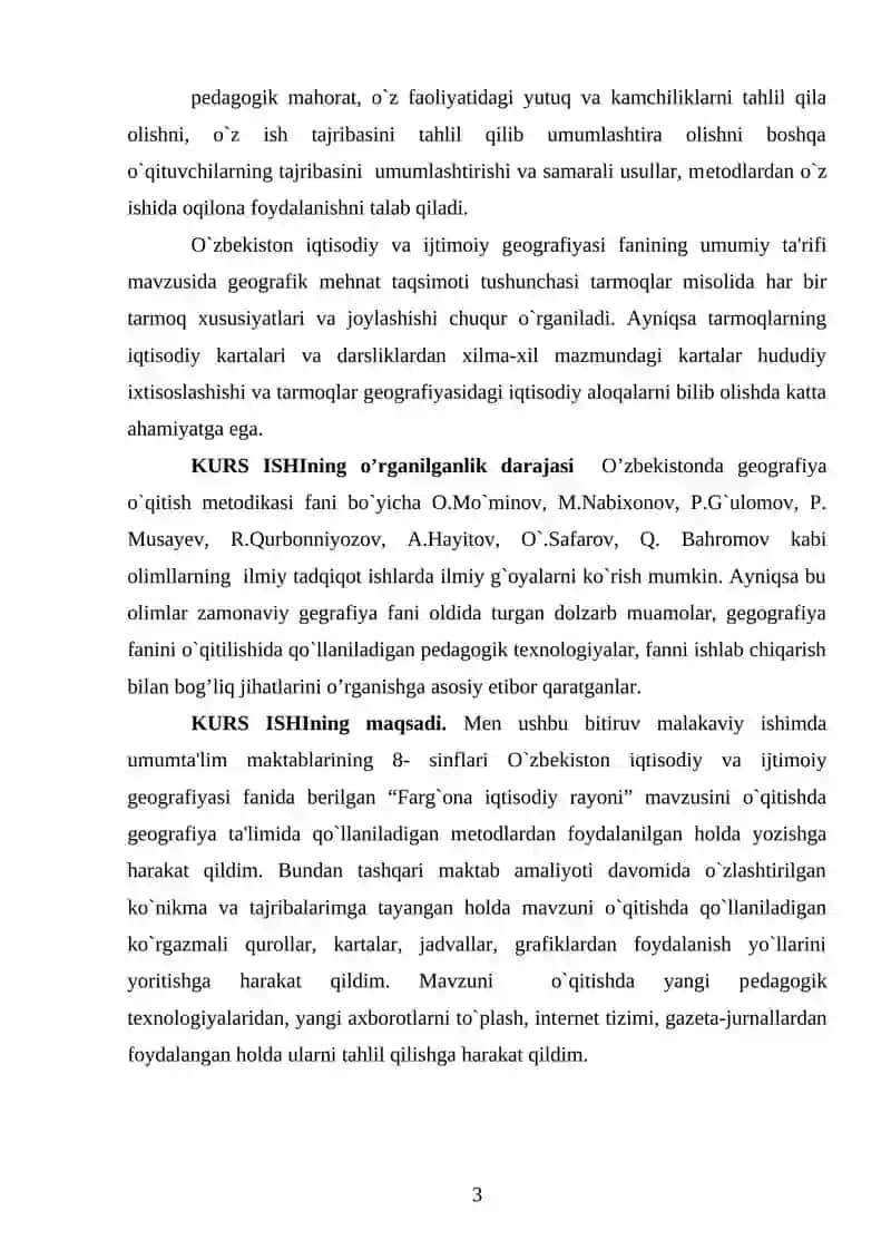 FARG’ONA VA ANDIJON VILOYATLARI IJTIMOIY-IQTISODIY RIVOJLANISH TAHLILI VA PRAGNOZI 3
