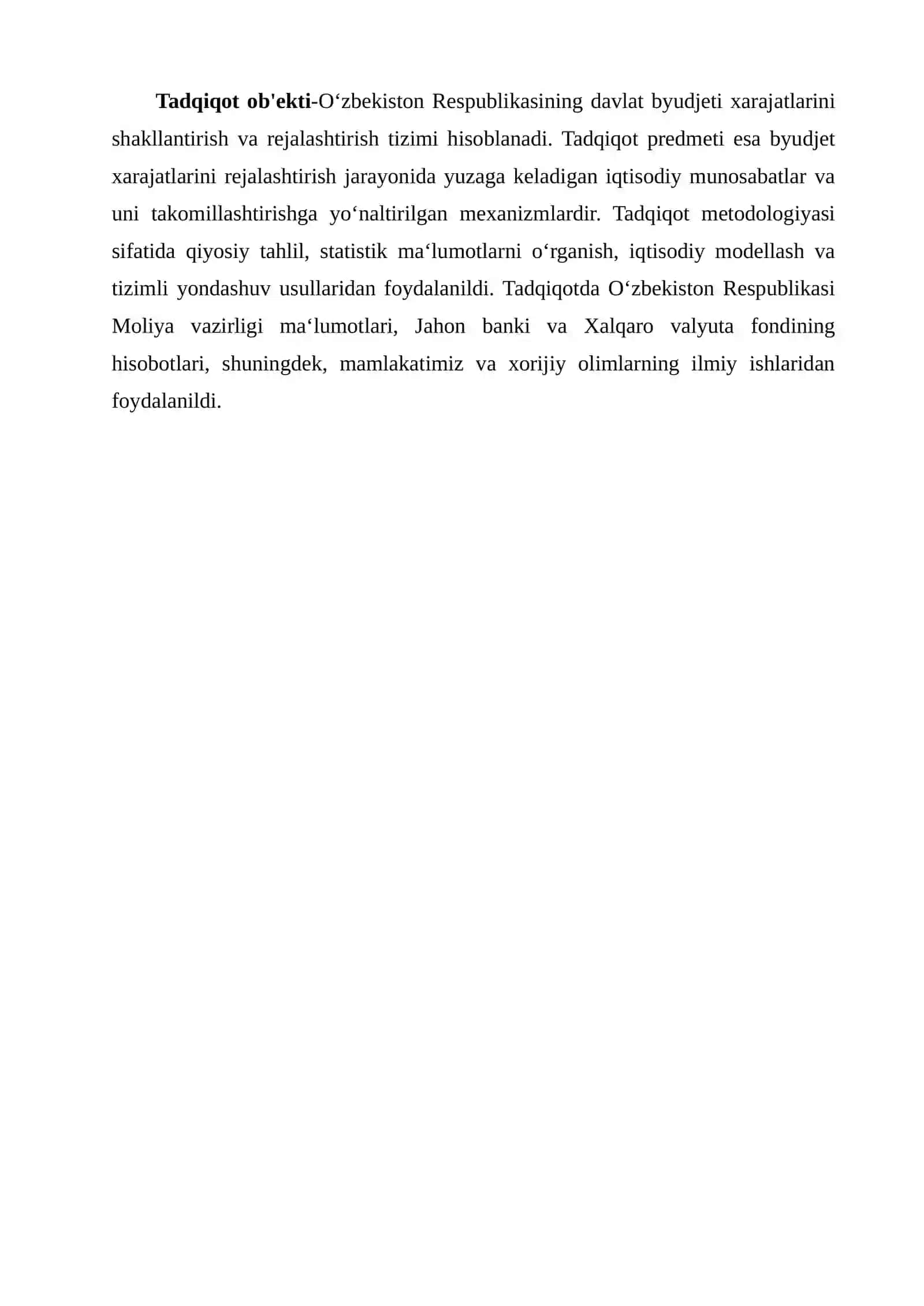 Davlat byudjeti xarajatlarini rejalashtirish va optimallashtirish yo‘nalishlari 3