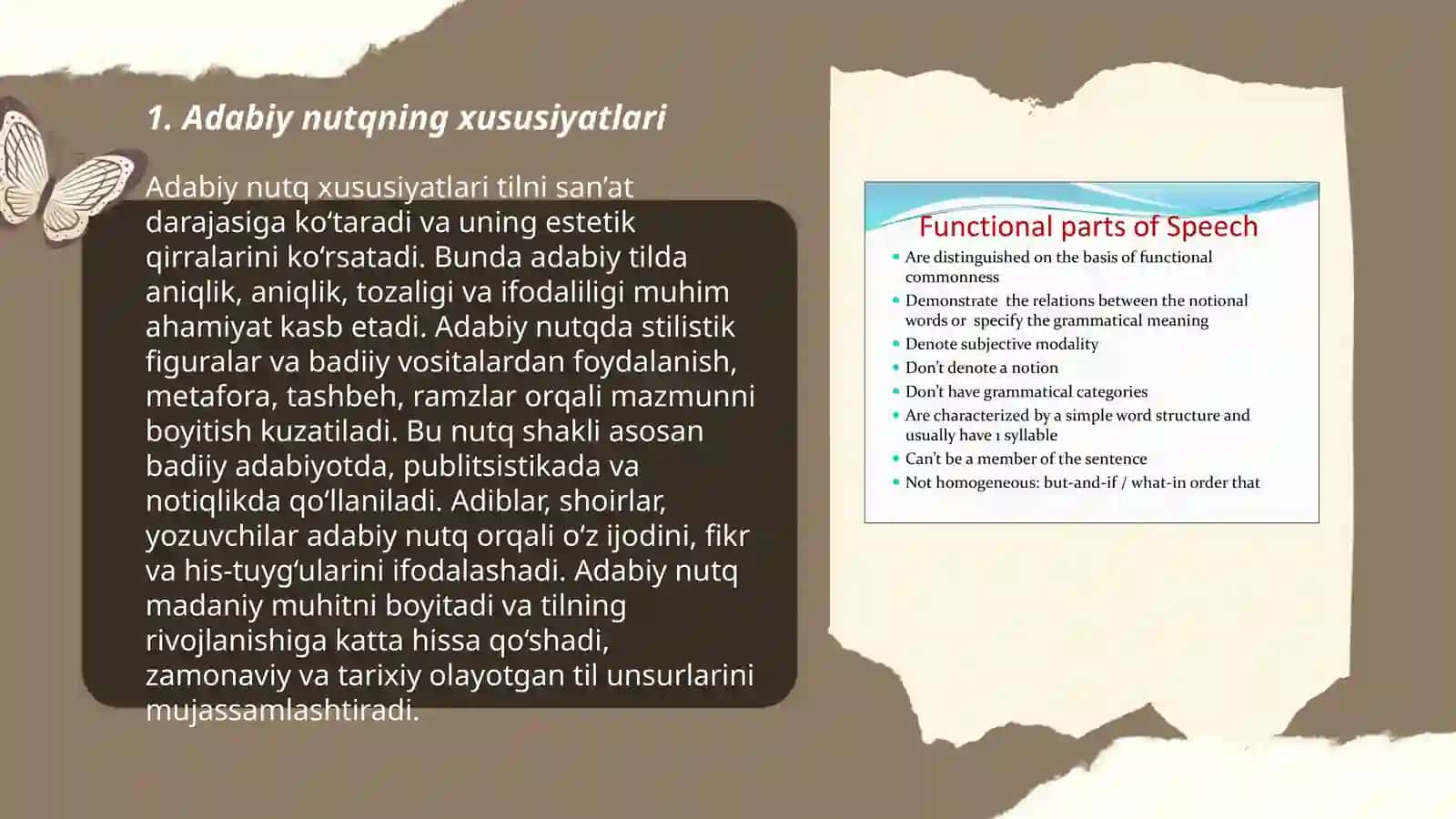 Adabiy nutq shakllari 3