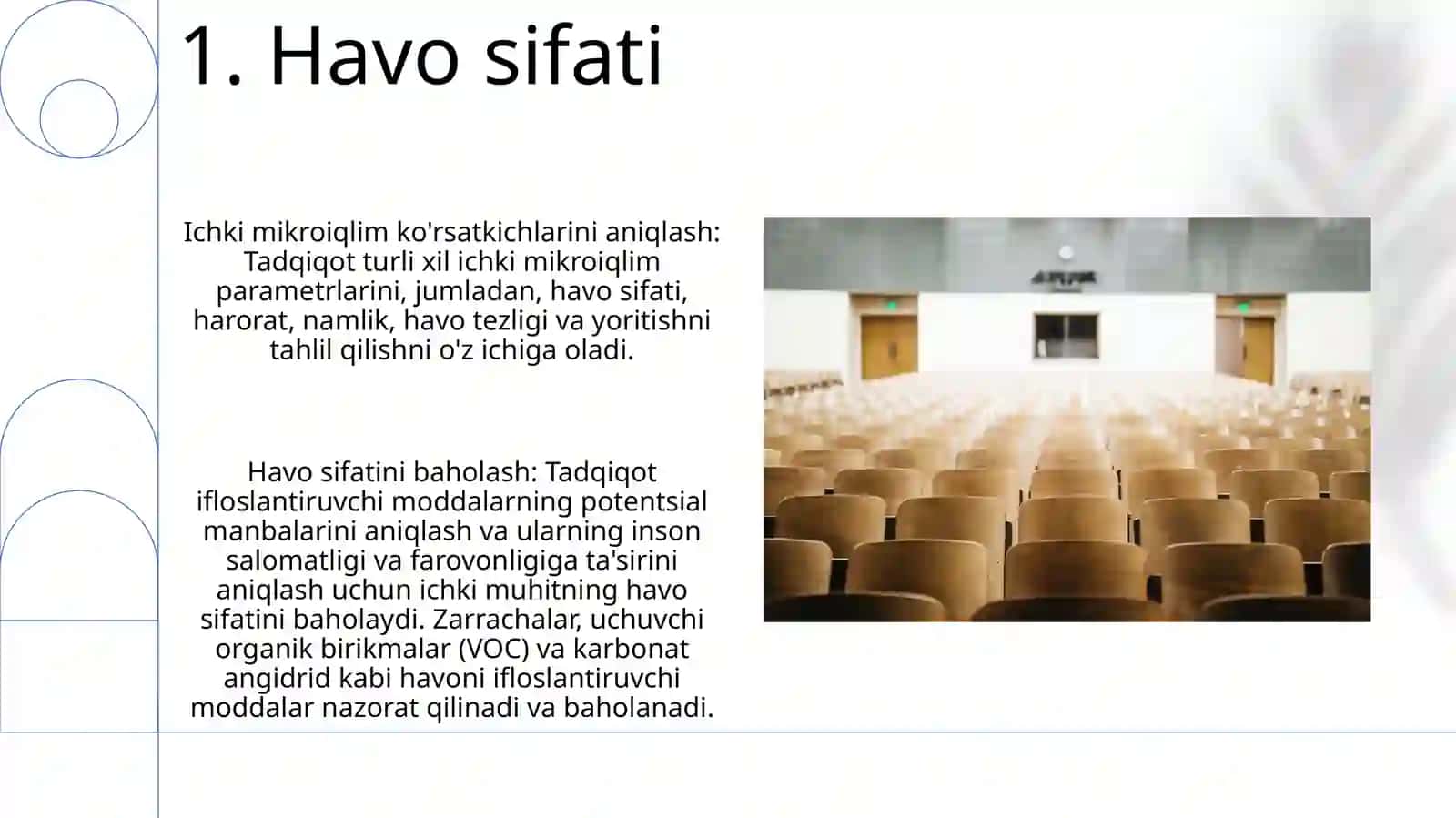 Xonalar Mikro Iqlim KoʻRsatkichlarini Tekshirish 3