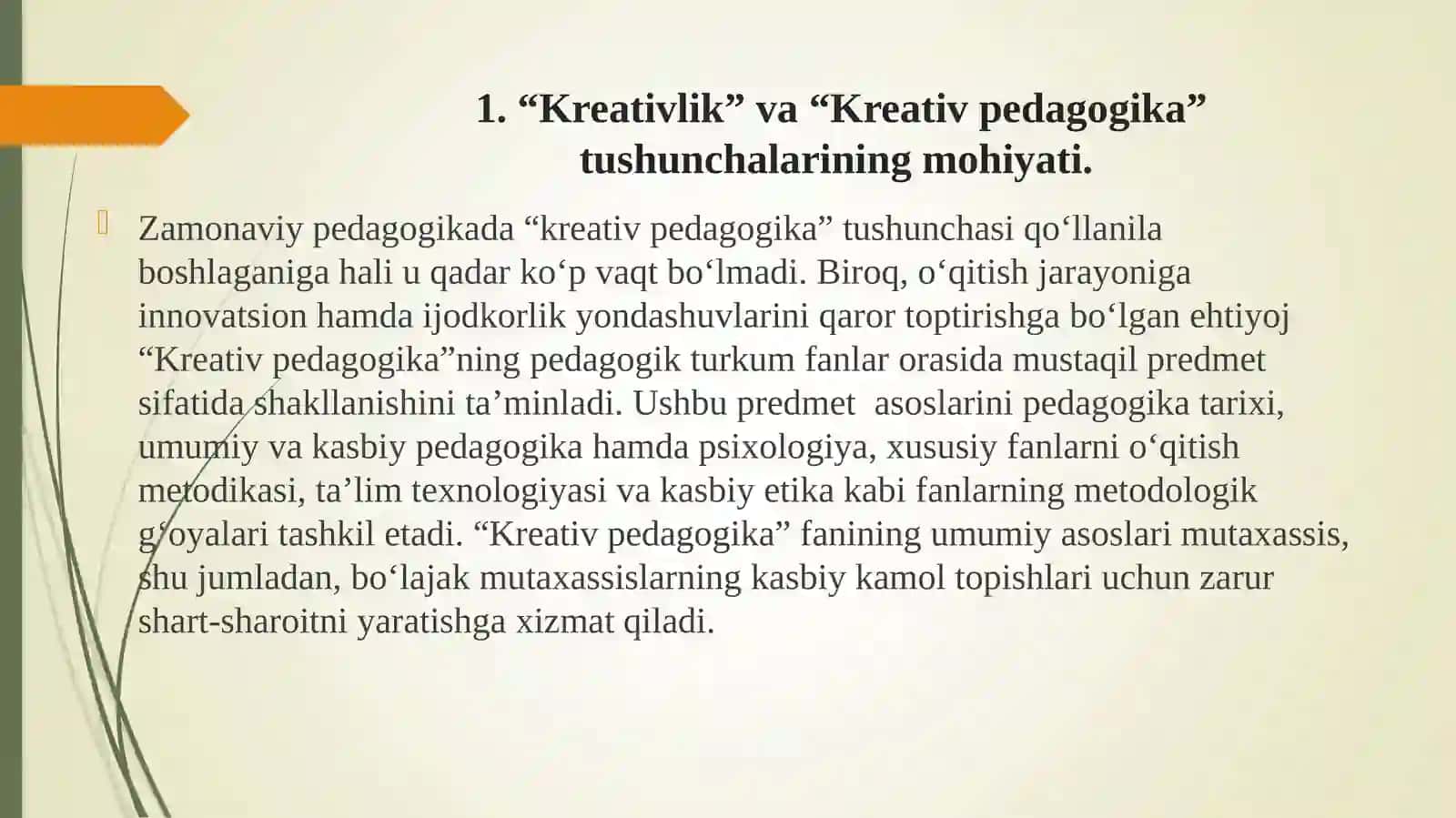 Kreativ pedagogikaning mazmuni 3