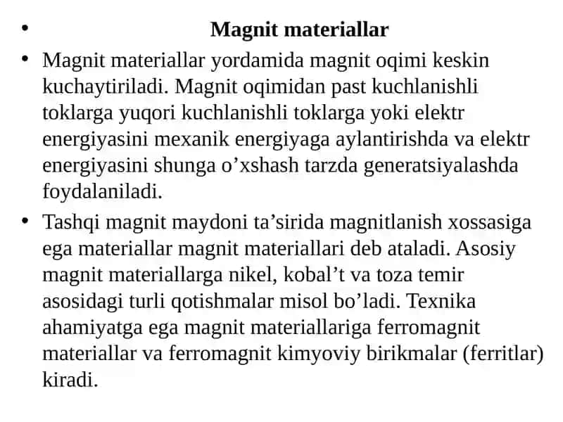 Magnitmateriallarihaqidaumumiyma’lumotlar 3