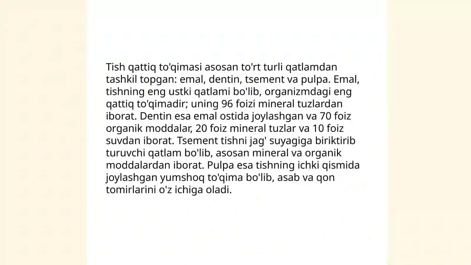 Tish qattiq to'qimasini charxlash usullari 3