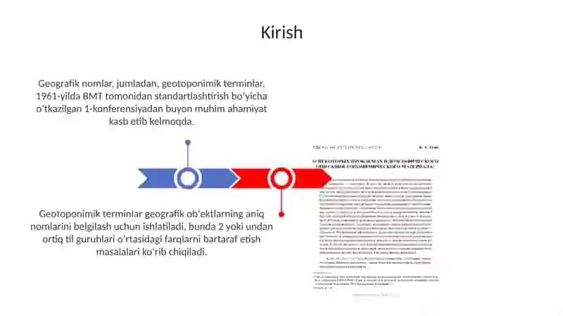 Geotoponimlarning toʻgʻri yozilish qoidalari. Geotoponimik terminlar. 3