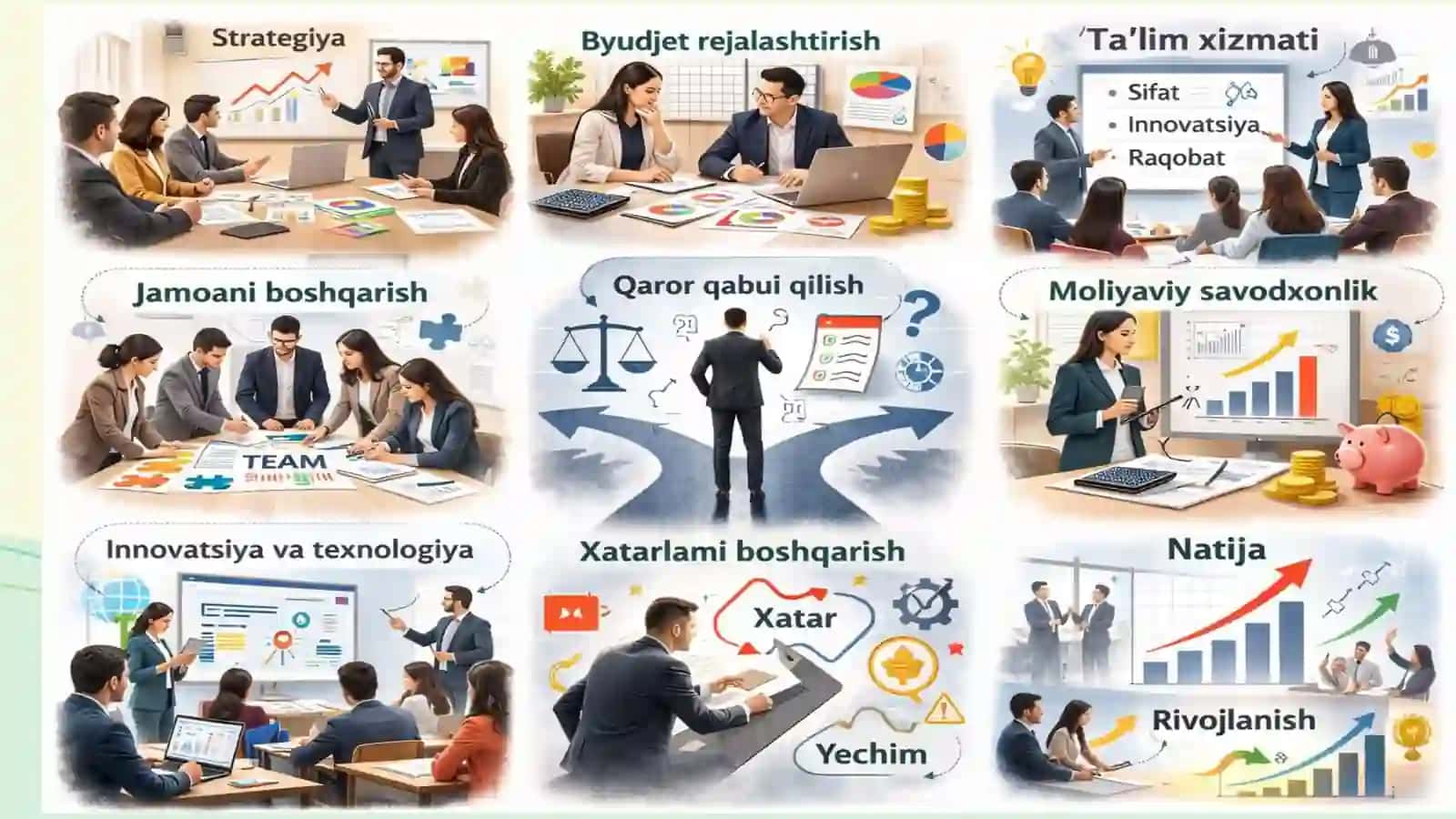 O‘QITUVCHI VA RAHBARLARDA BOZOR IQTISODIYOTI SHAROITIDA BOSHQARUV MAHORATINI SHAKLLANTIRISH 3