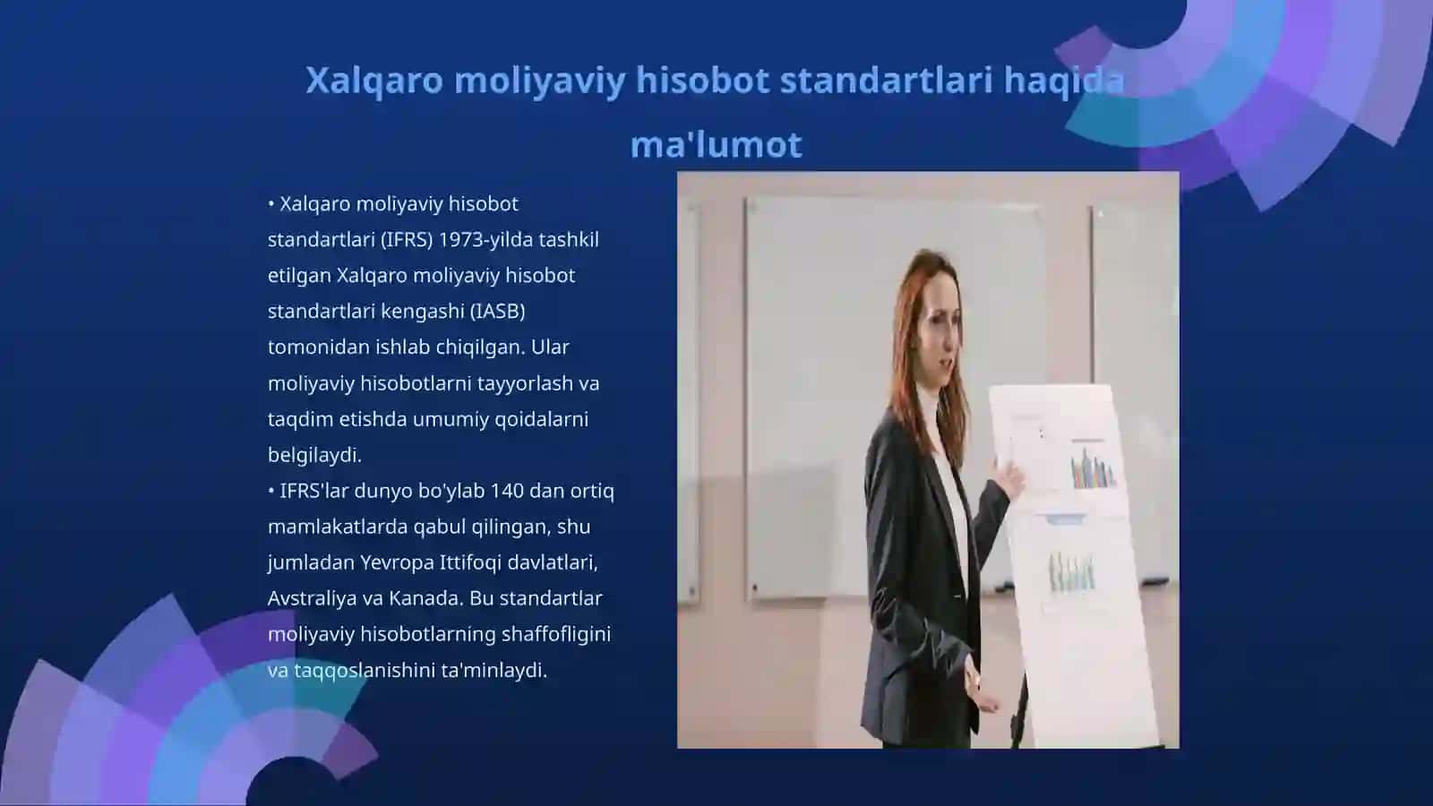 Молиявий хисоботнинг халкаро стандартларини биринчи марта куллаш стандартининг мазмуни ва мохияти 3
