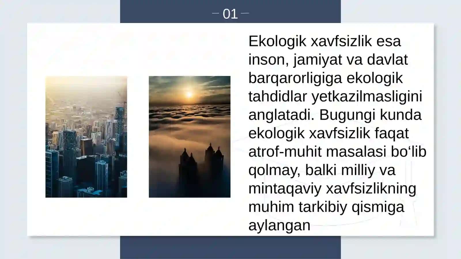 Siyosiy geografiya va ekologik xavfsizlik masalasini baholash 3