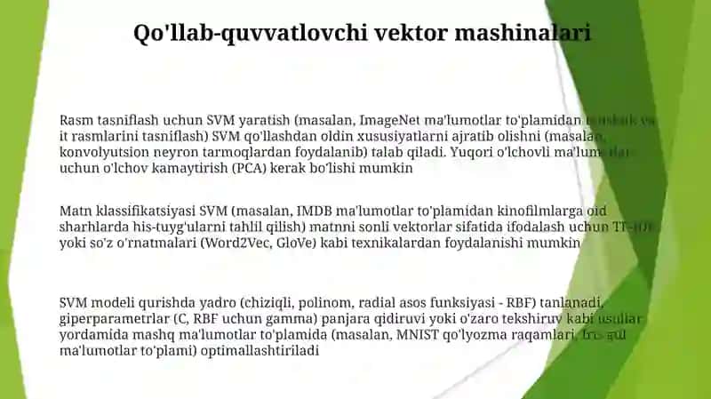 Modellarni qurishga misollar 3