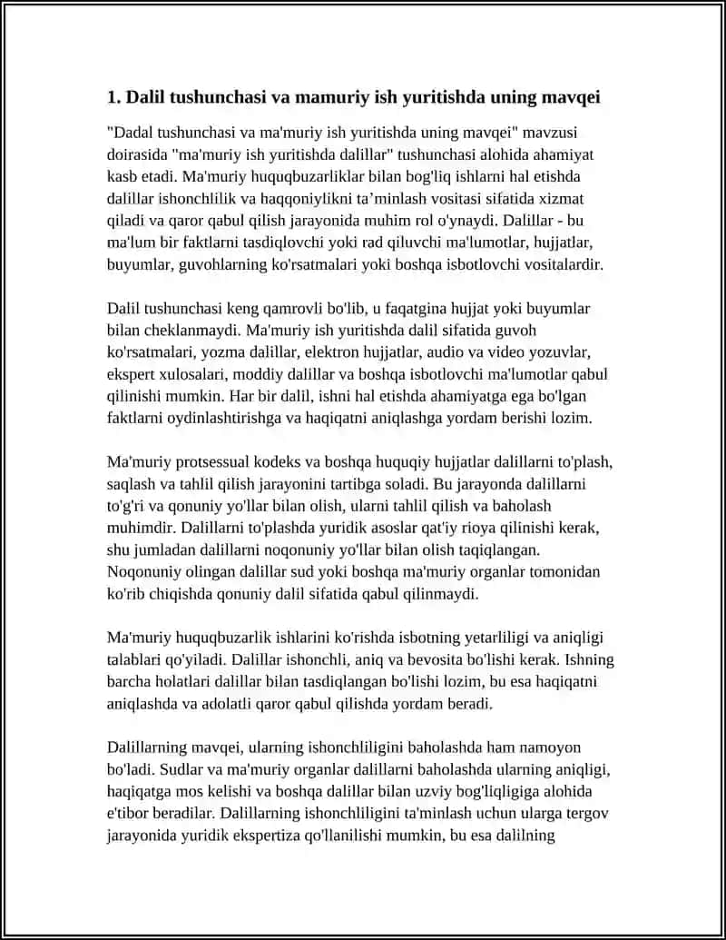 MAMURIY ISH YURITISHDA DALILLAR 3