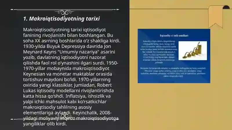 Makroiqtisodiyotning yuzaga kelishi:klassik maktab vakillarining iqtisodiy qarashlari 3