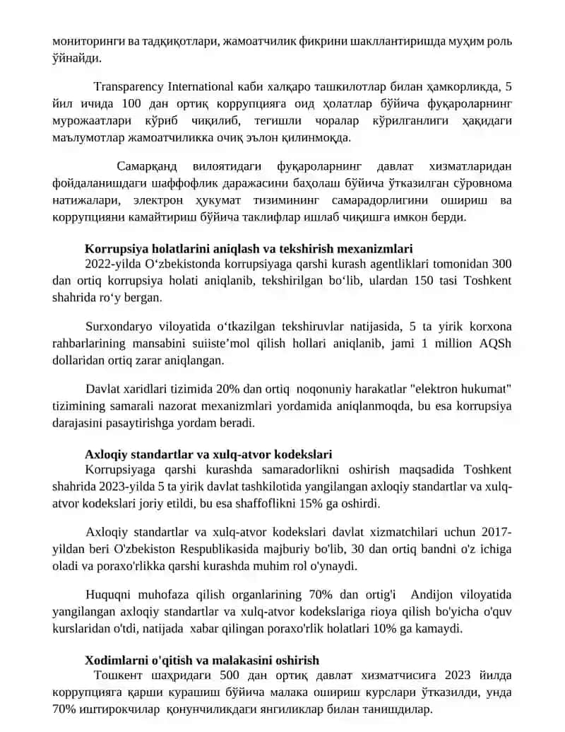 Korrupsiyani oldini olish 3