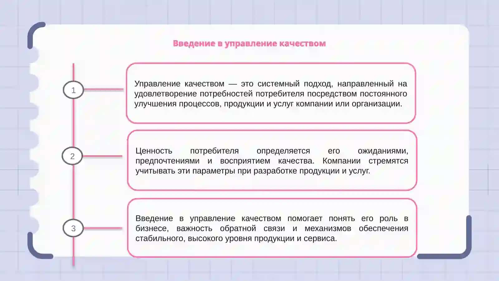 Введение в управление качеством 3