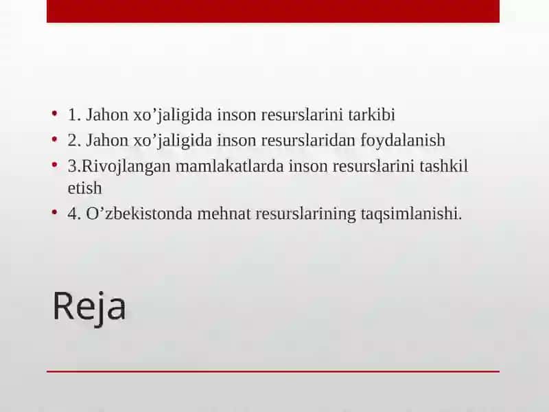 Jahonxo’jaligidagi inson resurslari 3